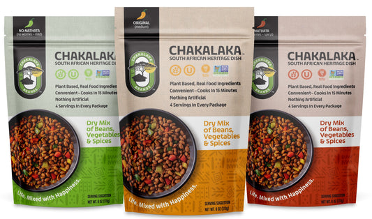 Chakalaka Sampler Pack (1 Mild, 1 Medium, & 1 Spicy)